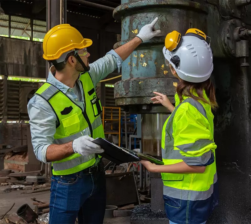 Corrosion risk assessment and monitoring on plant equipment