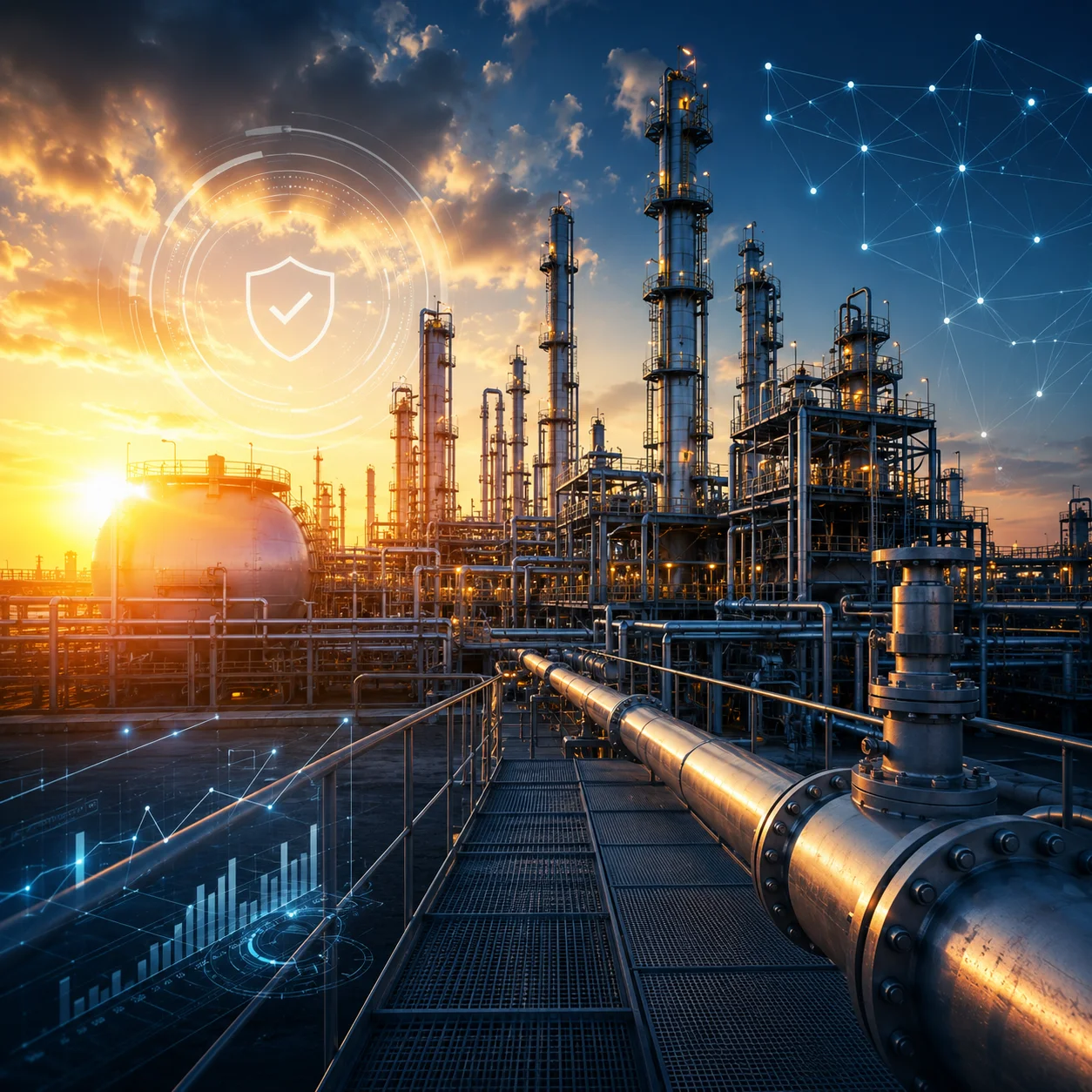 Prime Asset Integrity Solutions - field engineer at industrial plant